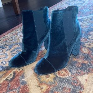 Sam Edelman Blue Ankle Booties- Size 6, Never Worn
